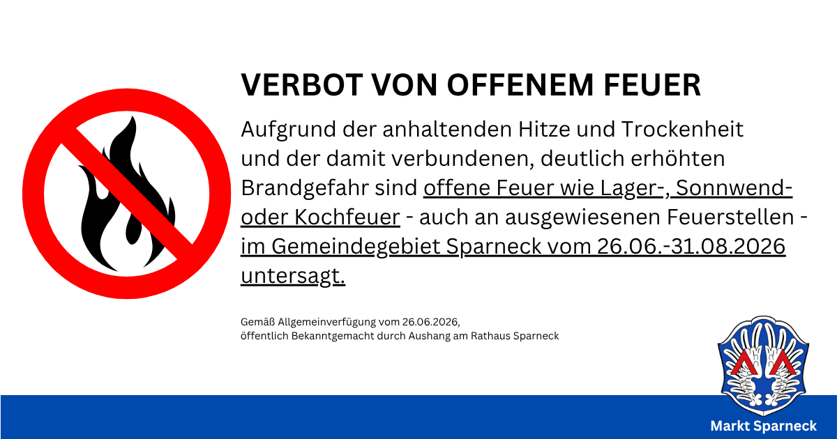 VERBOT VON OFFENEM FEUER - 2