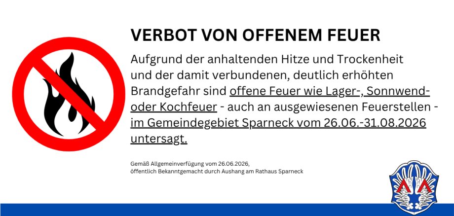 VERBOT VON OFFENEM FEUER - 2